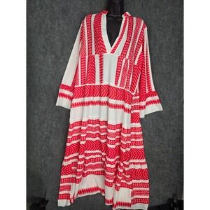 silk and salt peacock dress Silk & Salt Women's Journey Maxi Wrap Dress African Peacock XS